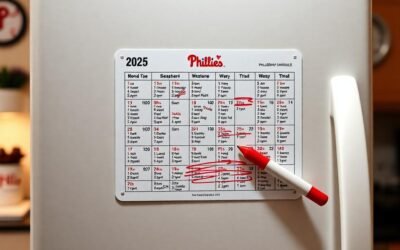 phillies schedule magnet