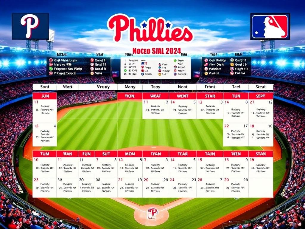 Phillies TV Schedule 2024 Printable: Game Times & Channels