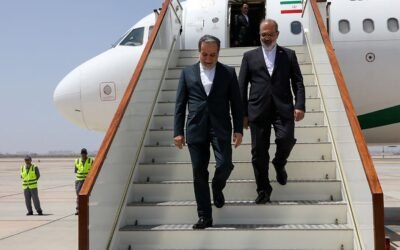 Iran's main diplomat arrives at indirect nuclear conversations with us in Oman