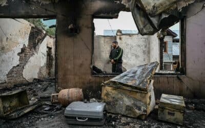 What is behind the Indian and Pakistan conflict about Kashmir?
